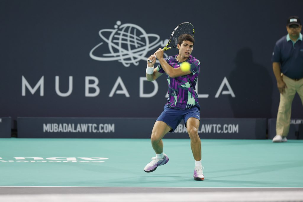 Mubadala World Tennis Championship Carlos Alcaraz